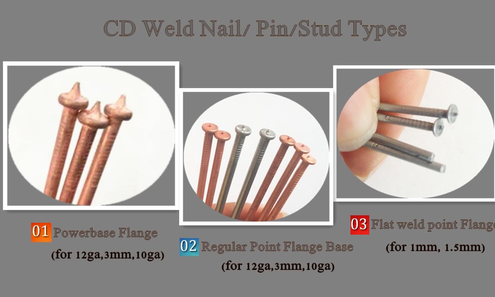 Copper Plated/Zinc Coated Metal Weld Pins(圖4)
